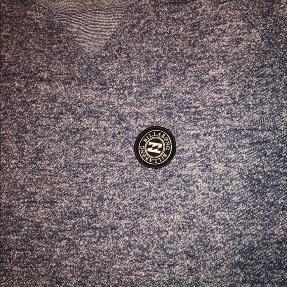 Vintage Billabong Blue Melange Crewneck Sweater - Picture 4 of 5